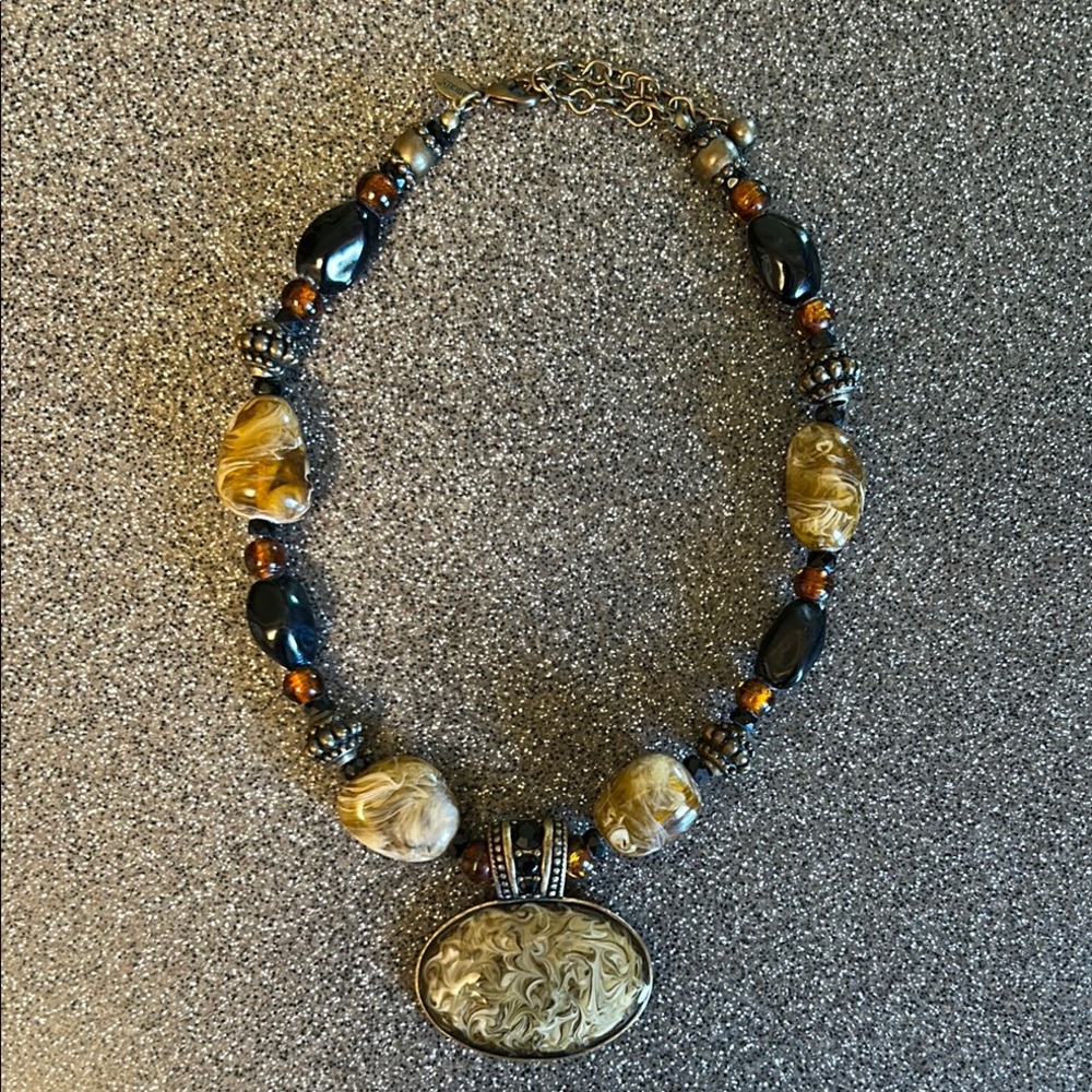 Chico’s Elegant Beaded Necklace.